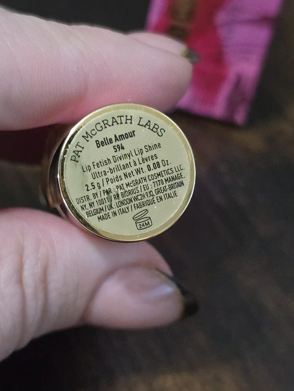 Pat McGrath Luxe Lipstick in Rose Berry